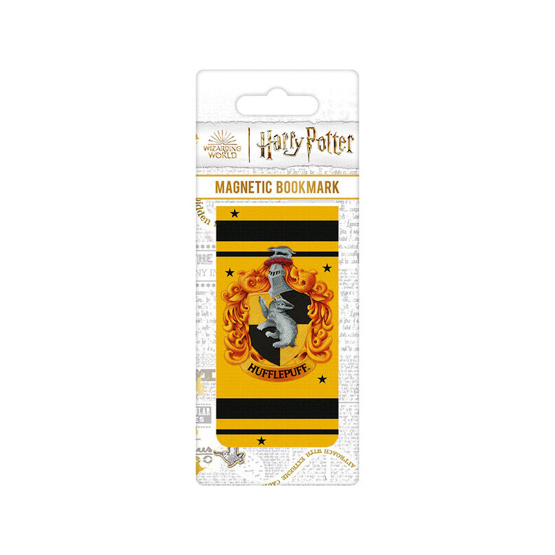 Harry Potter - Marque-page magnétique Hufflepuff