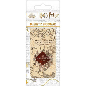 Harry Potter - Marque-page magnétique Marauder's Map