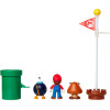 Super Mario - Set World of Nintendo : figurines Plaine du Grand Chêne