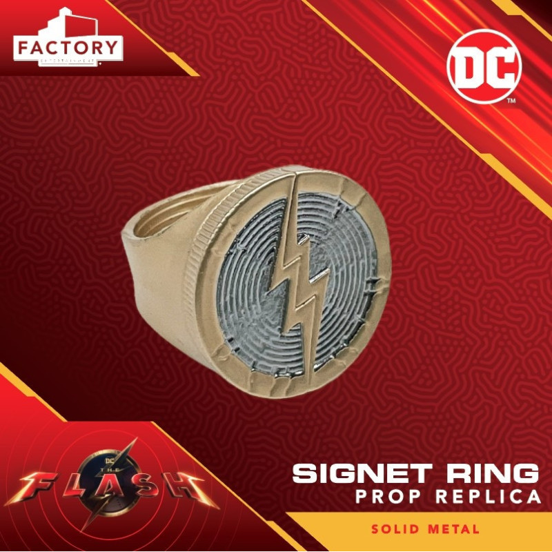 DC Comics : The Flash - Réplique bague Chevalière