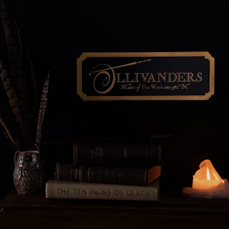 Harry Potter - Panneau plaque Ollivanders