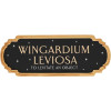 Harry Potter - Panneau plaque Wingardium Leviosa