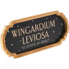 Harry Potter - Panneau plaque Wingardium Leviosa