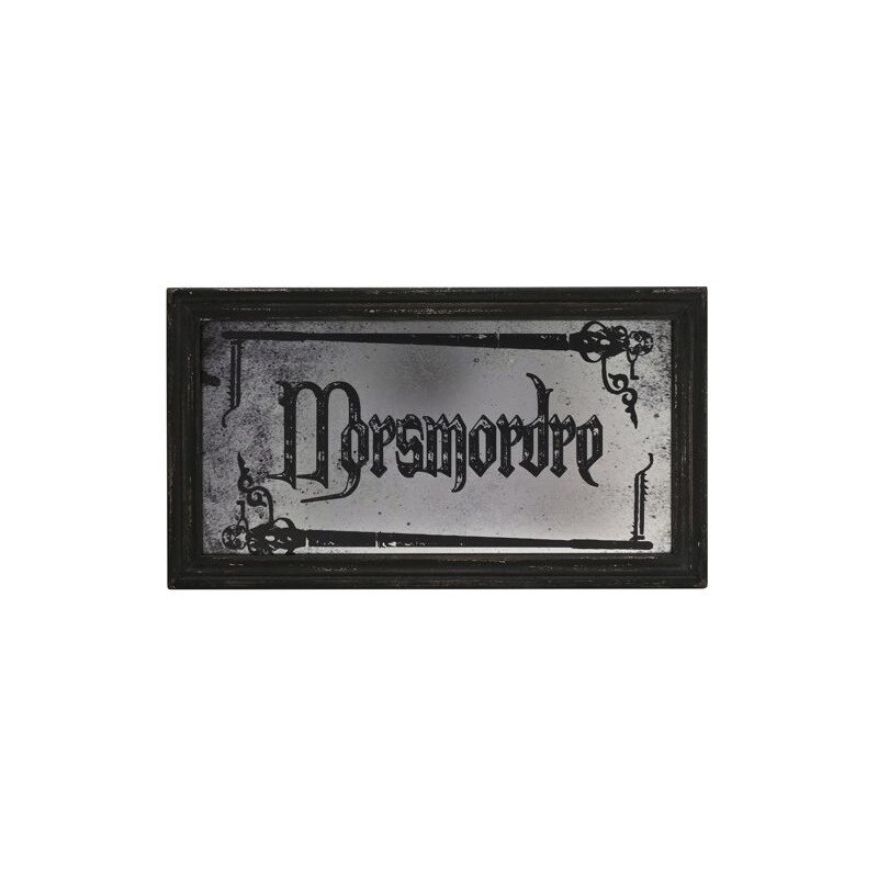 Harry Potter - Panneau plaque miroir Morsmorde Death Eater