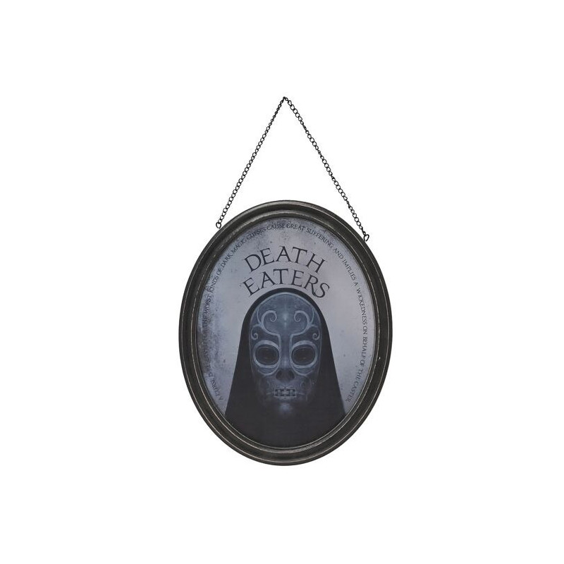 Harry Potter - Panneau plaque miroir Death Eater