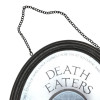 Harry Potter - Panneau plaque miroir Mangemort Death Eater