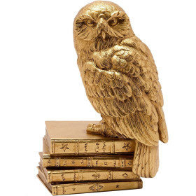 Harry Potter - Statuette dorée Hedwige