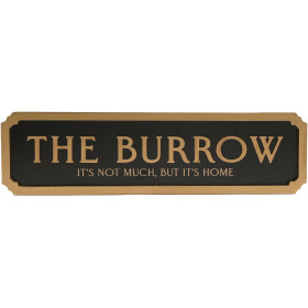 Harry Potter - Panneau plaque The Burrow