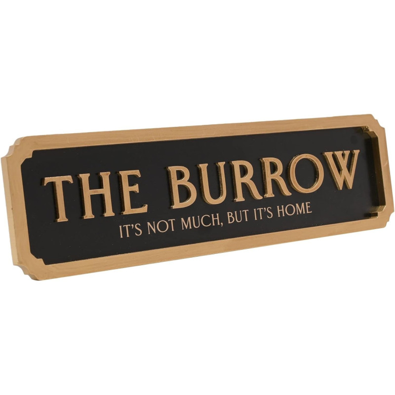 Harry Potter - Panneau plaque The Burrow