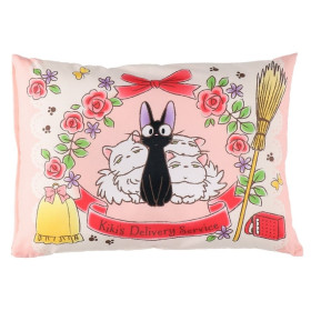 Kiki la Petite Sorcière - Coussin Jiji & sa famille