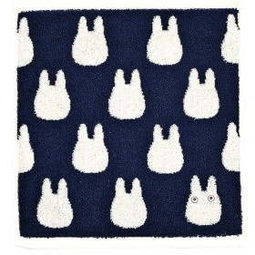 Mon Voisin Totoro - Serviette motif blanc 33 x 36 cm