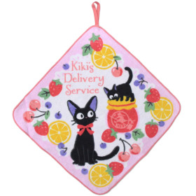 Kiki la Petite Sorcière - Serviette à passant Jiji 33 x 33 cm