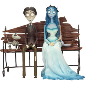 Corpse Bride (Les Noces Funèbres) - Statue PVC Victor & Emily