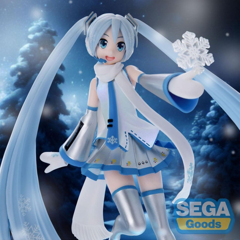 Hatsune Miku - Figurine Luminasta : Snow Miku Sky Town Ver. 22 cm