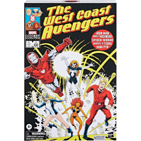 Marvel Legends - Pack de 5 figurines The West Coast Avengers 15 cm