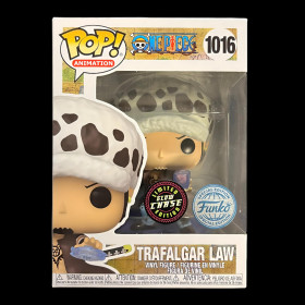 One Piece - Pop! - Trafalgar Law n°1016 CHASE (coin corné voir photos)