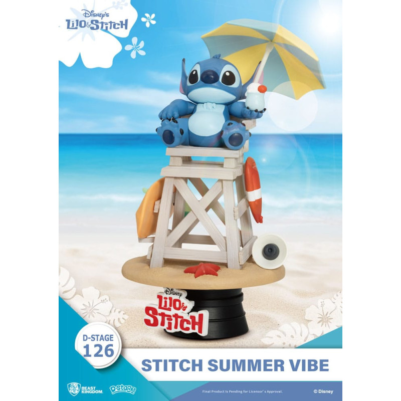 Figurine Stitch Summer Vibe 16 cm D-Stage – Disney