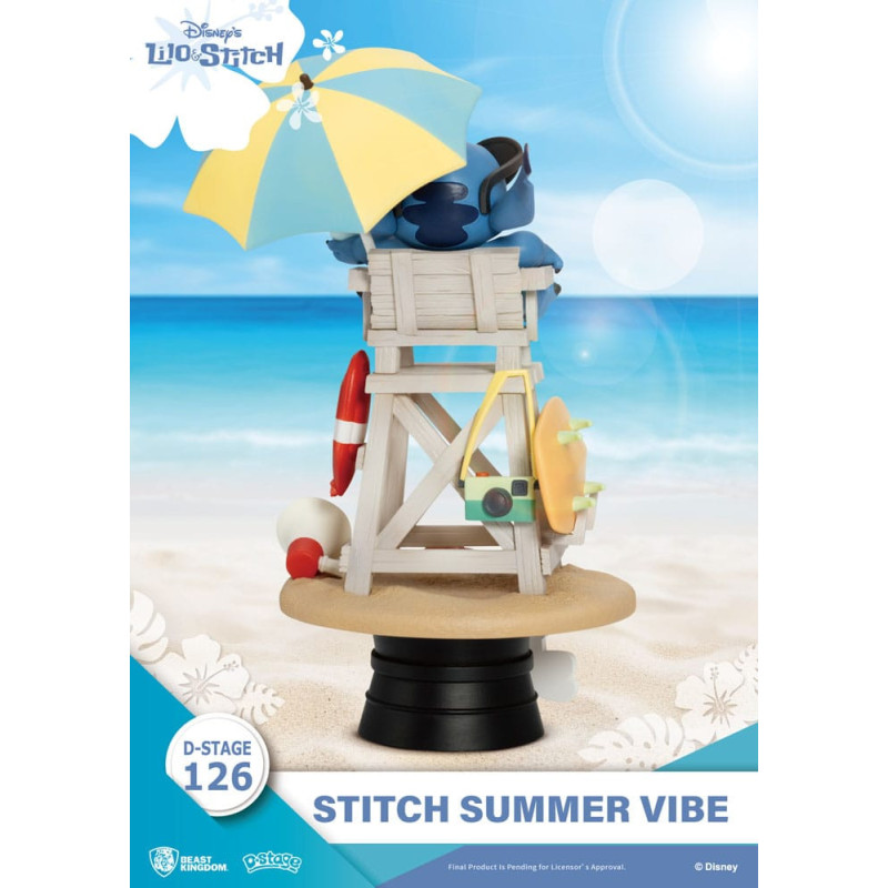 Figurine Stitch Summer Vibe 16 cm D-Stage – Disney