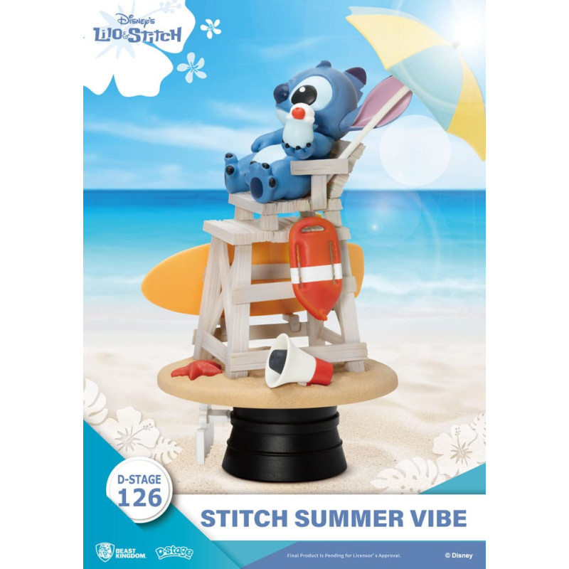 Figurine Stitch Summer Vibe 16 cm D-Stage – Disney