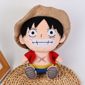 OCTOBRE 2024 : One Piece - Peluche Monkey D. Luffy New World Ver. 25 cm