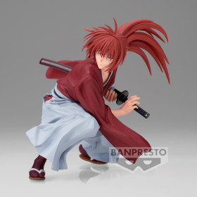 ÉTÉ 2024 : Ruroni Kenshin - Figurine Vibration Stars : Kenshin Himura 12 cm