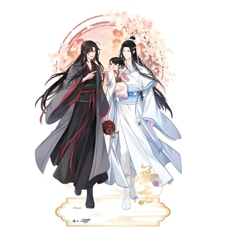 Grandmaster of Demonic Cultivation - Figurine acrylique Wei Wuxian & Lan Wangji Wu Wang Ver. (21 cm)