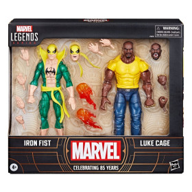 ÉTÉ 2024 : Marvel Legends - Pack 2 figurines Iron Fist & Luke Cage 15 cm