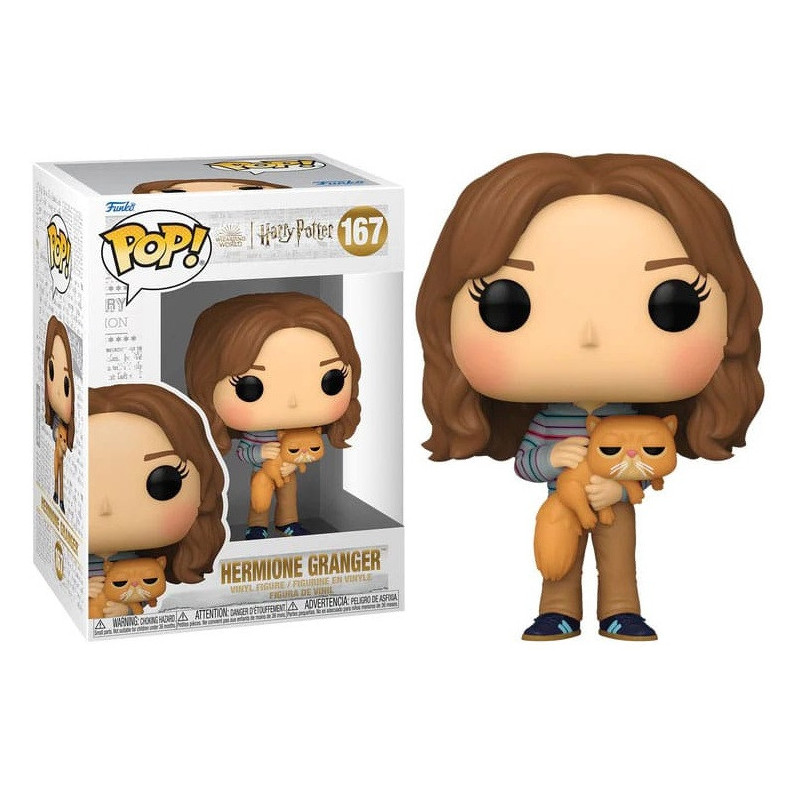 Harry Potter - Pop! - Hermione Granger with Crookshanks n°167