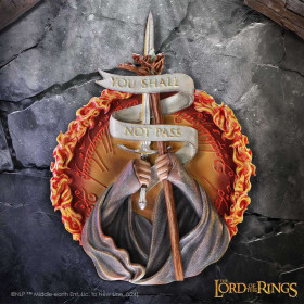 OCTOBRE 2024 : Lord of the Rings - Décoration murale You Shall Not Pass 30 cm
