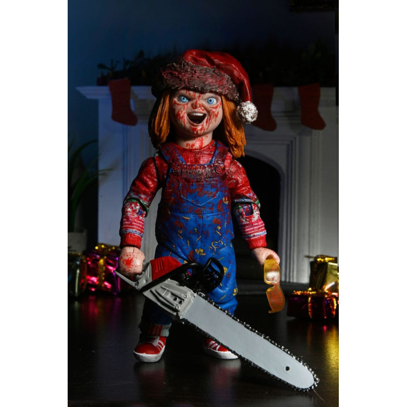 JUIN 2025 : Chucky: TV Series - Figurine Ultimate Chucky (Holiday Edition) 10 cm