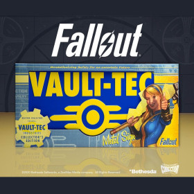 OCTOBRE 2024 : Fallout - Panneau métallique Vault-Tec