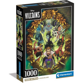 Disney - Puzzle 1000 pièces Villains