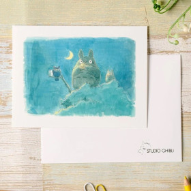 Mon Voisin Totoro - Carte de voeux Automne