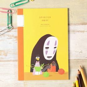 Spirited Away (Chihiro) - Carnet B6 Kaonashi Leçon de Tricot