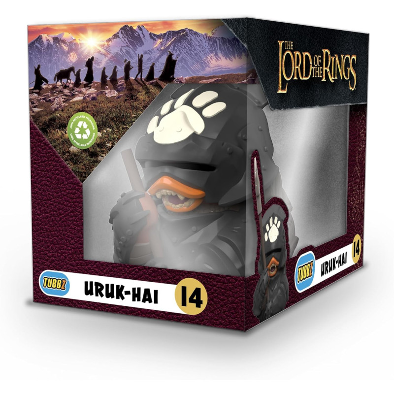 TUBBZ Uruk-Hai Pikeman canard PVC 9 cm
