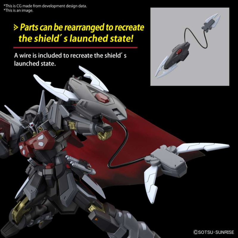 Gundam - HGCE 1/144 Seed  Freedom Black Knight Squad Shi-ve. A