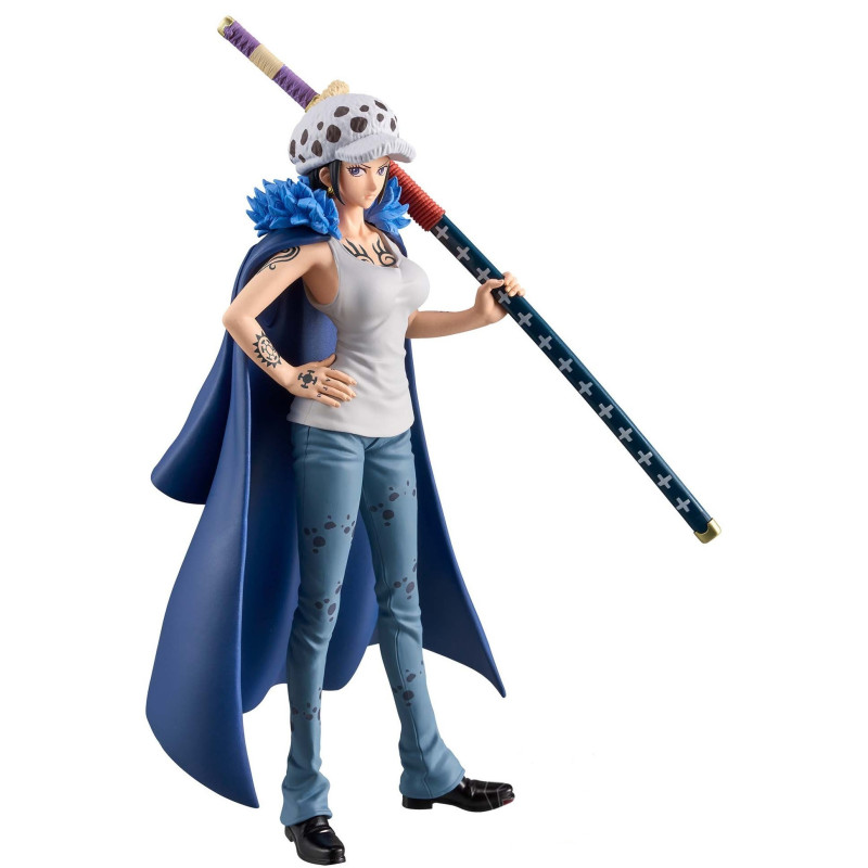 One Piece - Figurine DXF The Grandline Series Extra Change Ver. Female Trafalgar Law BOITE OUVERTE