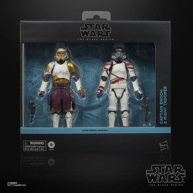 Star Wars : Ahsoka - Black Series - Pack 2 figurines Captain Enoch & Night Trooper 15 cm