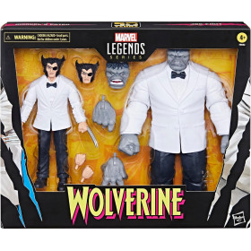 Marvel Legends - Pack 2 figurines Wolverine Patch & Joe Fixit 15 cm