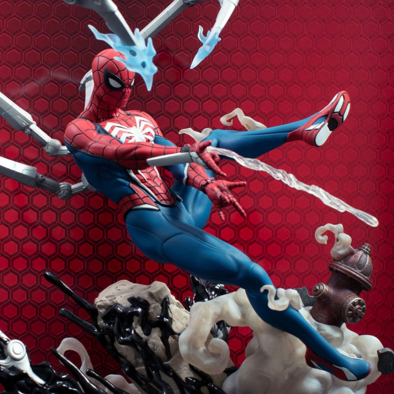 JUILLET 2025 : Marvel - Gallery - Statue PVC Spider-Man 2 Deluxe diorama Spider-Man (Gamerverse) 30 cm