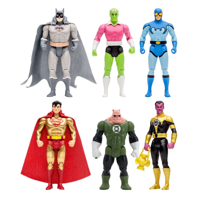 DC Comics - Assortiment 6 figurines Super Powers Wave 7 (13 cm)