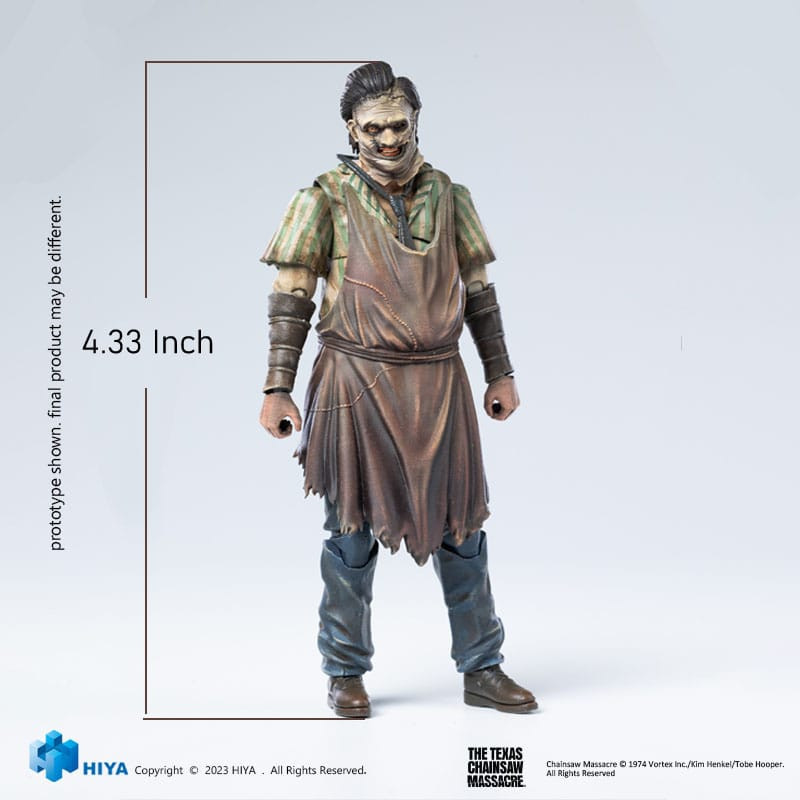 Texas Chainsaw Massacre (2003) - Figurine 1/18 Exquisite Mini Leatherface Killing Mask 11 cm