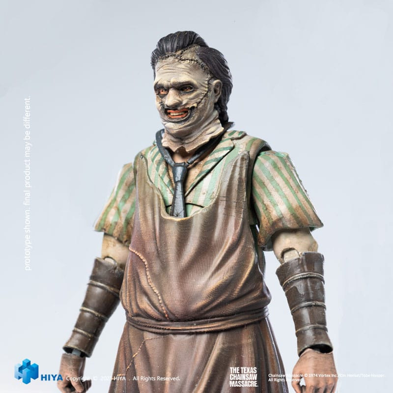 Texas Chainsaw Massacre (2003) - Figurine 1/18 Exquisite Mini Leatherface Killing Mask 11 cm