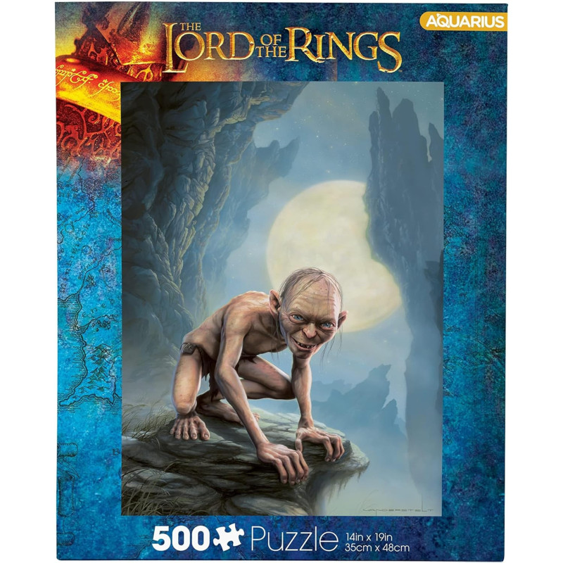 Lord of the Rings – Puzzle 500 pièces – Gollum – Aquarius
