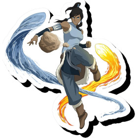 The Legend of Korra - Aimant Funky Chunky Bending