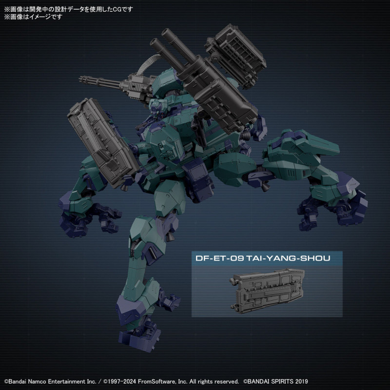 30MM - 30 Minutes Mission - Model Kit Armored Core VI Balam Industries BD-011 Melander Liger Tail