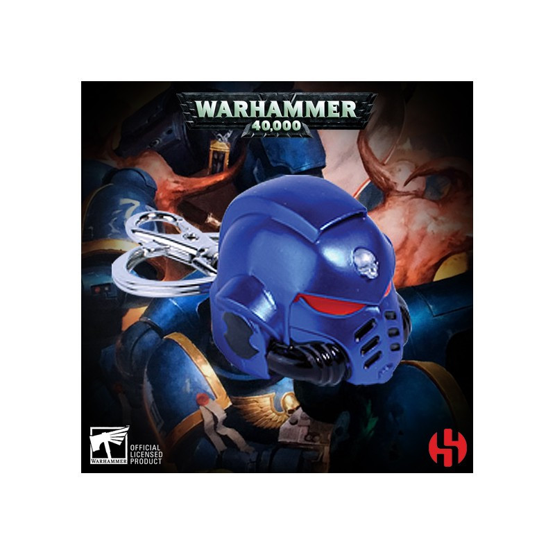 Warhammer 40K - Porte-Clés Space Marine Primaris Helmet 