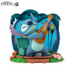 Disney : Lilo & Stitch - Figurine SG Stitch Guitare 10 cm MODELE D'EXPOSITION