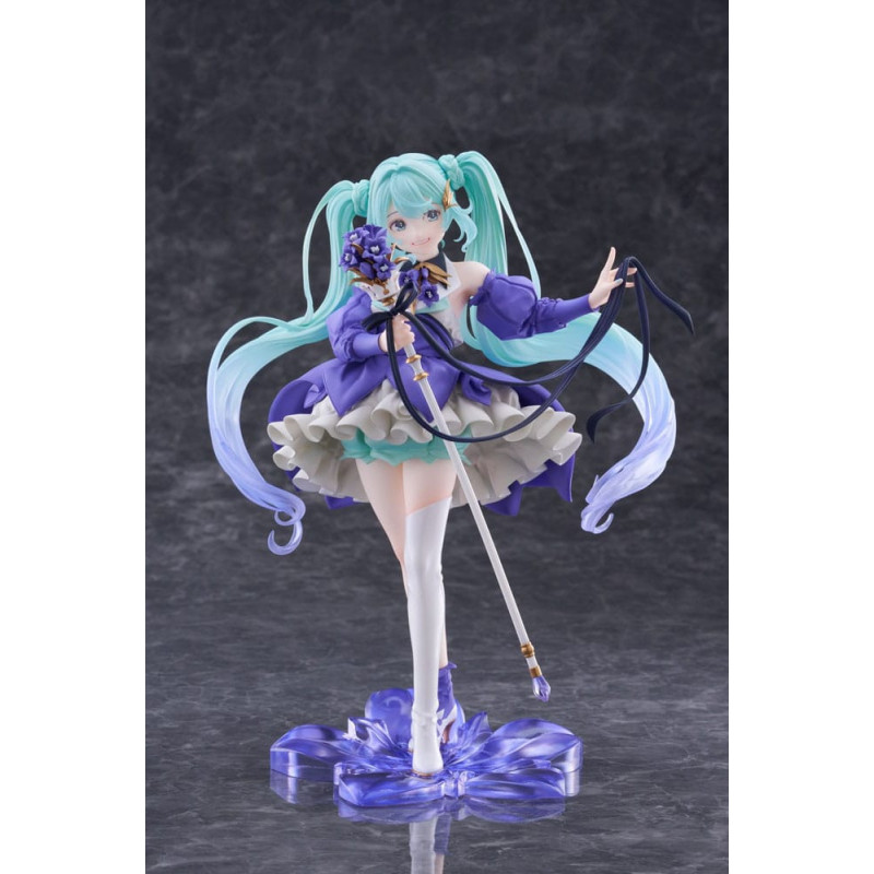 Hatsune Miku - Figurine AMP+ Version Birthday 2024 Flower