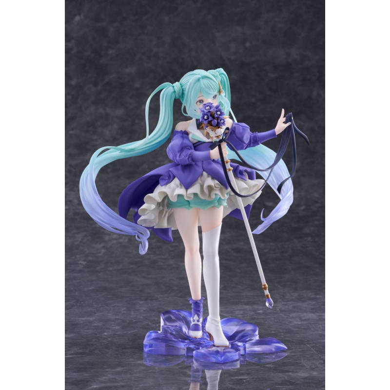 Hatsune Miku - Figurine AMP+ Version Birthday 2024 Flower